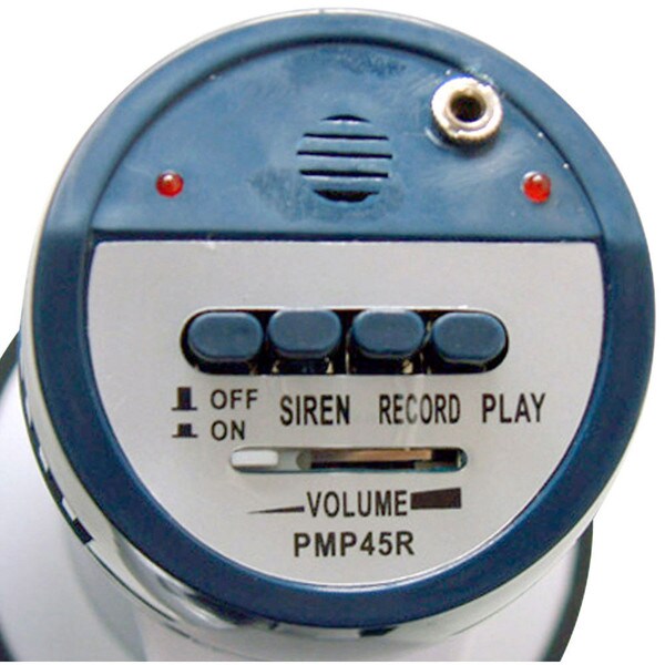 Main product image for Pyle PMP45R Megaphone Bullhorn PA Speaker with Buil 248-4754